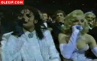 GIF: Michael Jackson y Marilyn Monroe