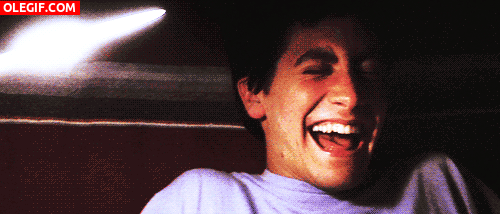 GIF: Un joven Jake Gyllenhaal muerto de la risa