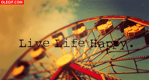 GIF: Vive la vida feliz