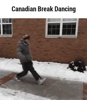 GIF: Un canadiense bailando Break Dance