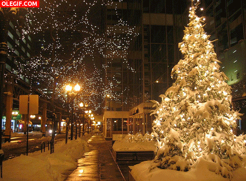 GIF: Hermosas imágenes de Navidad
