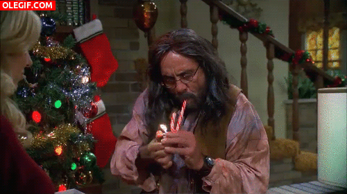 GIF: Me voy a fumar un caramelo de Navidad