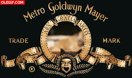GIF: El nuevo león de la Metro Goldwyn Mayer