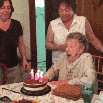 GIF: Abuela sopla las velas