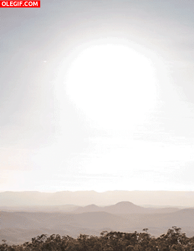 GIF: Eclipse de sol