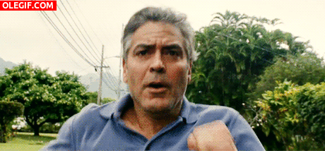 GIF: A George Clooney le han robado el Nespresso