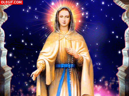 GIF: La Virgen María