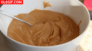 GIF: Preparando crema de cacahuetes