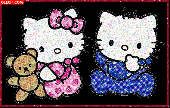 GIF: Dos Hello Kitty