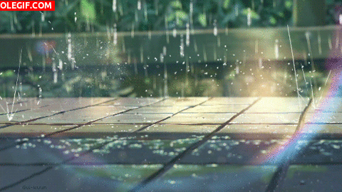 GIF: Día de lluvia