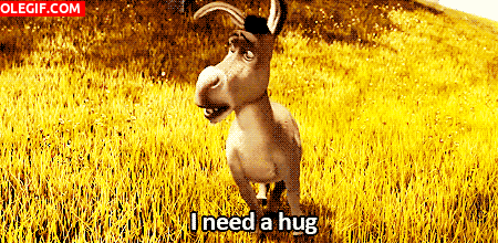 GIF: Necesito un abrazo