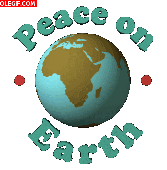 GIF: Paz en la Tierra