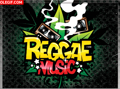 GIF: Música Reggae