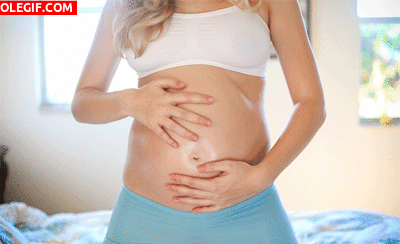 GIF: Masaje de embarazada