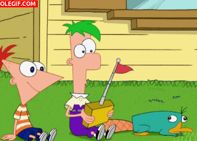 GIF: Phineas y Ferb