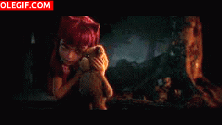 GIF: Annie y Tibbers (League of Legends)