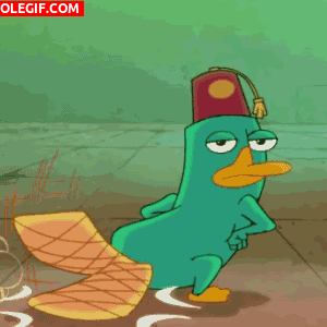 GIF: Perry el Ornitorrinco