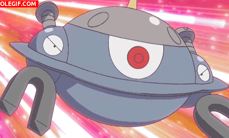 GIF: Magnezone (bomba sónica) - Pokémon