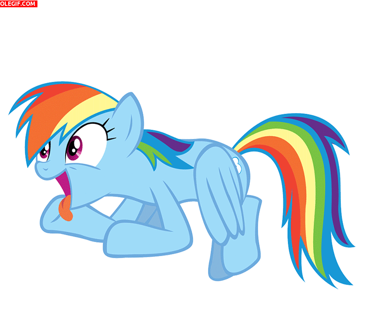 GIF: Rainbow Dash (My Little Pony)