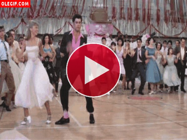 GIF: Baile en Grease