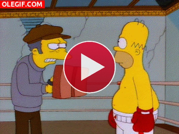 Homer Simpson no mata ni a una mosca