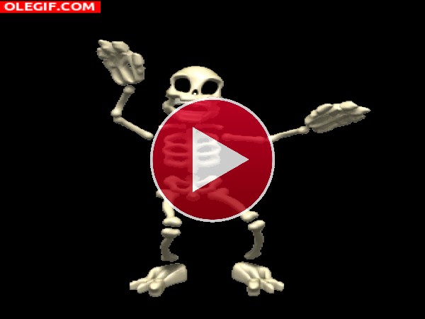 GIF: ¡A mover el esqueleto que ya es fin de semana!