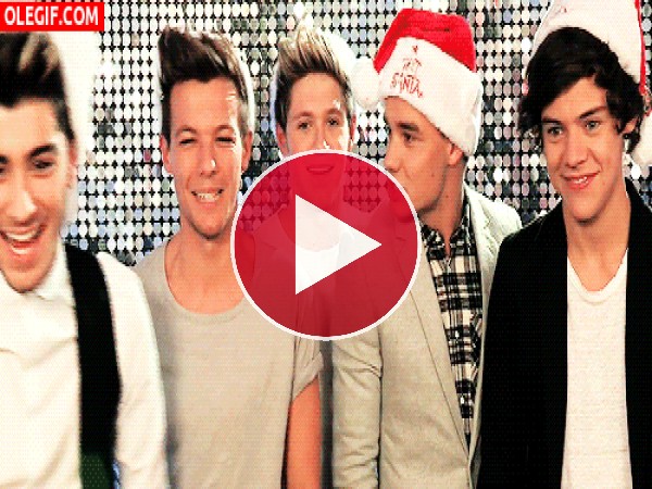 Los One Direction te desean ¡Feliz Navidad!