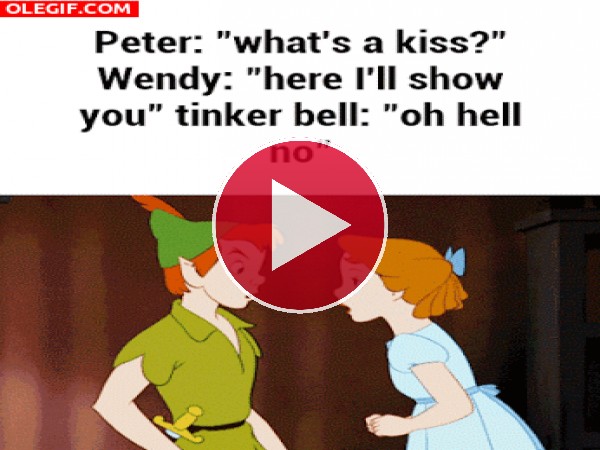 Peter es mio Wendy... nada de besos