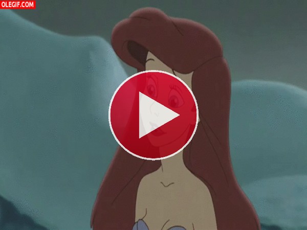 GIF: Me encanta el tupé de Ariel