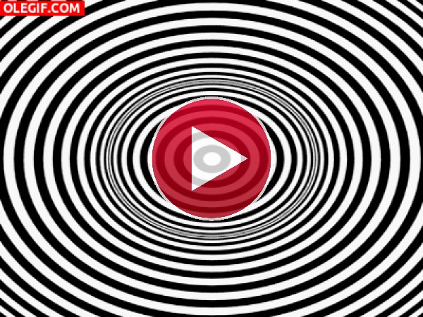 GIF: Espiral hipnótica