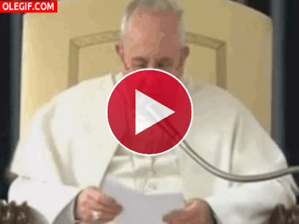 Viento divino sobre el Papa Francisco