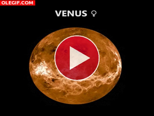 GIF: Venus girando