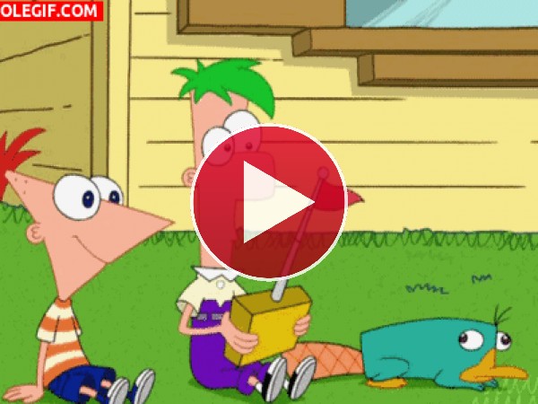 GIF: Phineas y Ferb